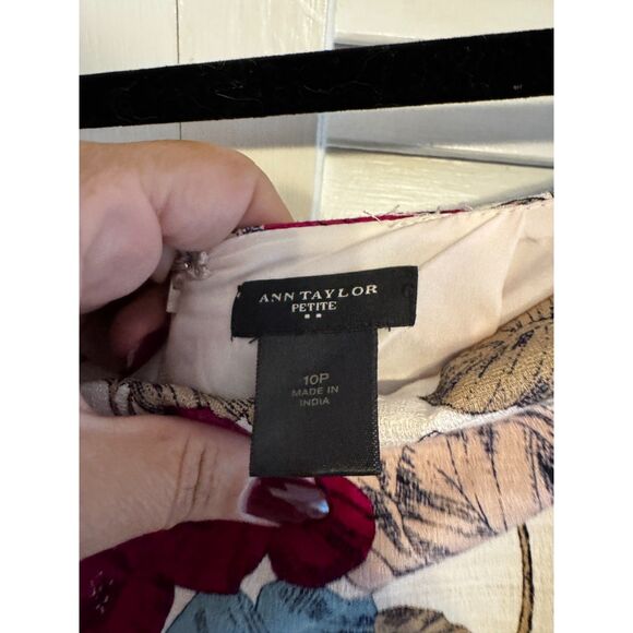 Anne Taylor Petite Floral Midi Skirt - Picture 2 of 4